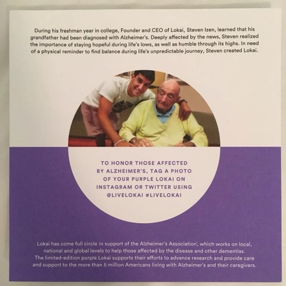 Authentic Purple Lokai Bracelet Medium - Picture 3 of 3